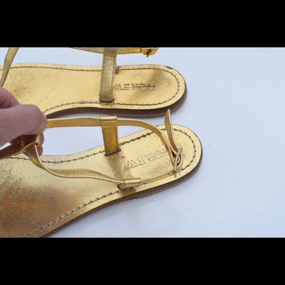 J. Crew Tabitha T strap sandals - Picture 3 of 8